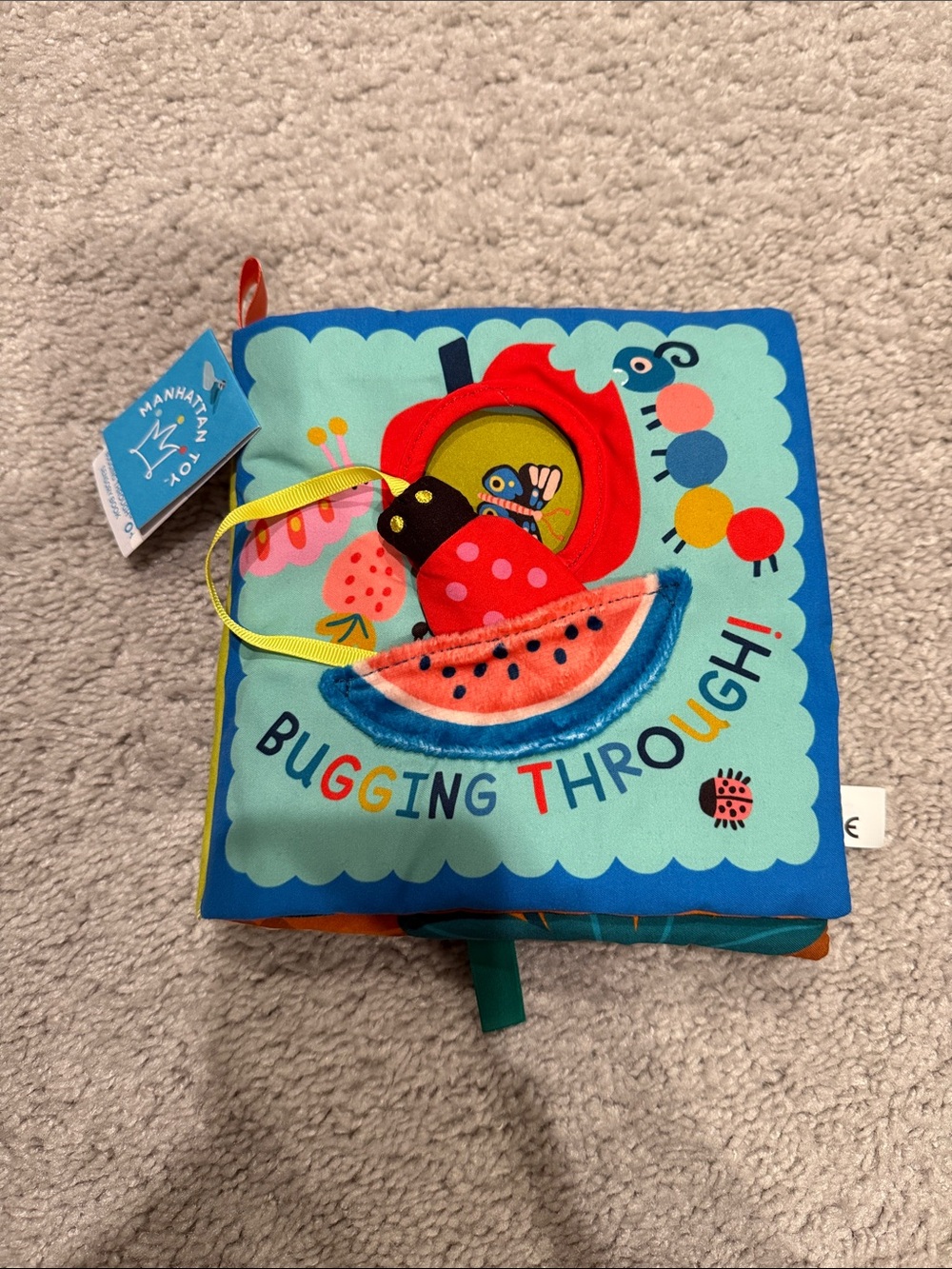NWT- Manhattan Toy Bugging Through Soft Activity Book